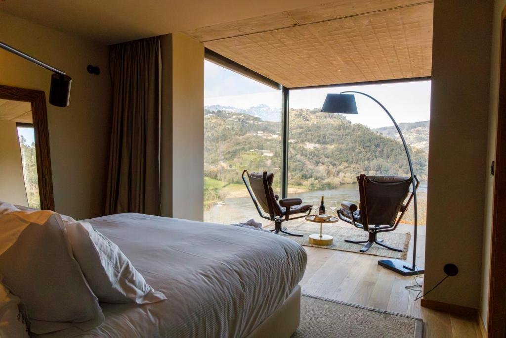 Douro Valley Port Wines: A Portugal Wine Region Guide A guestroom perched high in the Douro Valley with amazing views